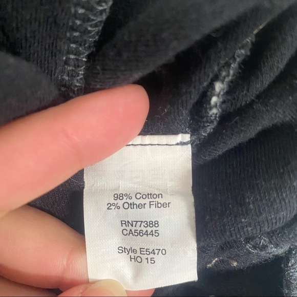 Madewell Gray and White Striped Sleep Leggings - Picture 9 of 9